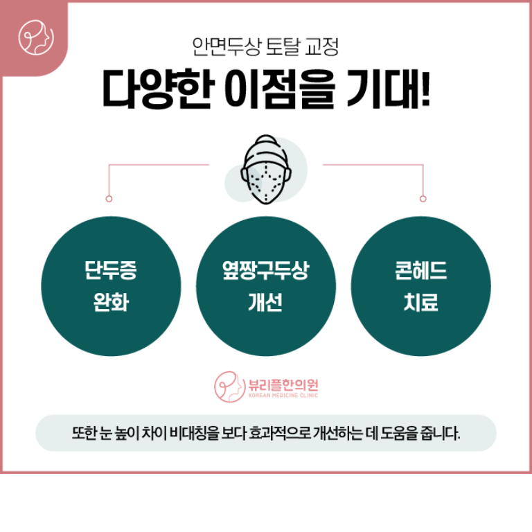 압구정 뷰리플한의원 토탈 교정의 다양한 이점