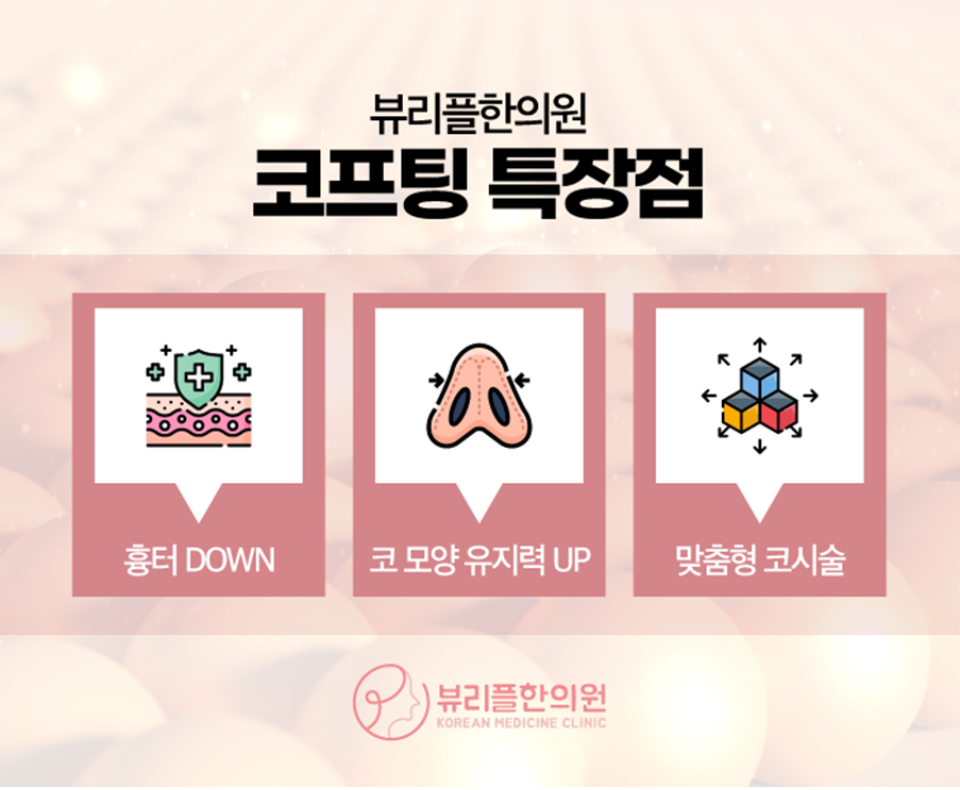 압구정 뷰리플한의원 코프팅 특장점